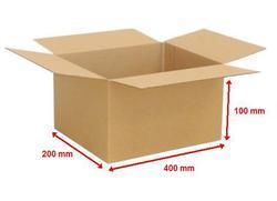 Kartonová krabice 400x200x100mm (25ks) - 1