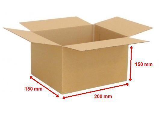 Kartonová krabice 200x150x150mm (25ks)