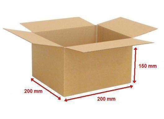 Kartonová krabice 200x200x150mm (25ks)