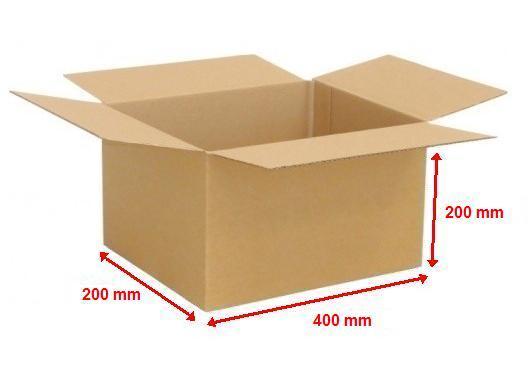 Kartonová krabice 400x200x200mm (25ks)