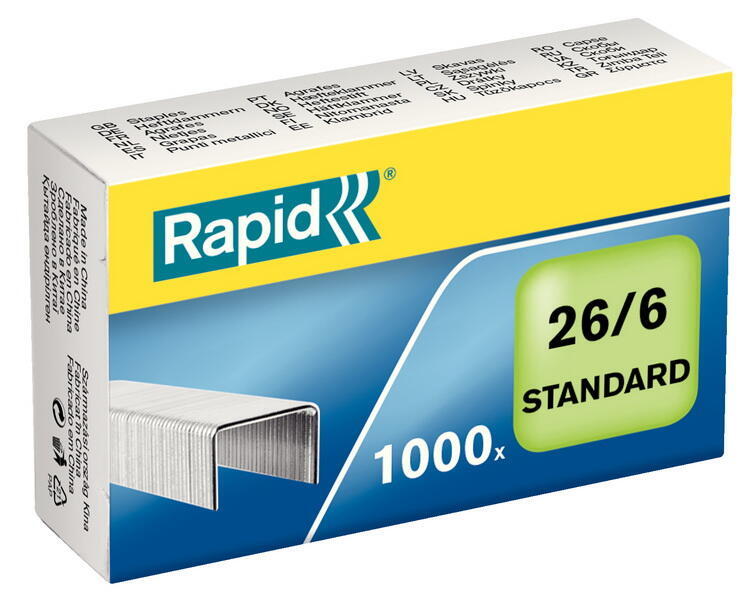 Spojovače Rapid 26/6 Standard